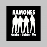 Ramones Gabba Gabba Hey  čierne pánske tielko 100%bavlna Fruit of The Loom